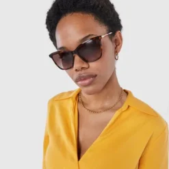 Havana colored Mesh Sunglasses