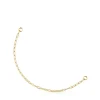 Hold Oval chain Bracelet with 18kt gold plating over silver