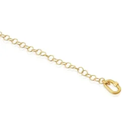 Hold Oval gold chain Bracelet