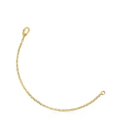 Hold Oval gold chunky chain Bracelet