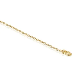 Hold Oval gold chunky chain Bracelet