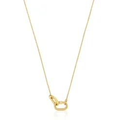 Hold Oval gold double Choker