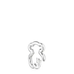Hold Silver Bear Ring