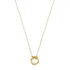 Hold small Necklace in Silver Vermeil