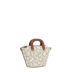Kaos Icon small beige Tote bag