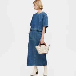 Kaos Icon small beige Tote bag