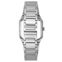 Karat Squared Analogue watch with aluminum strap and zirconias