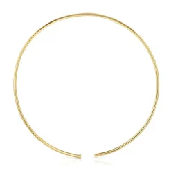 18kt gold plating over silver Necklace Basicos