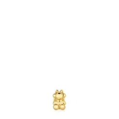 18 kt gold plating over silver bear Earcuff Bold Bear