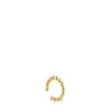 18kt gold plating over silver bear Earcuff Gloss