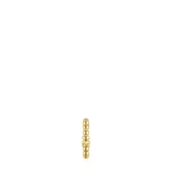 18kt gold plating over silver bear Earcuff Gloss