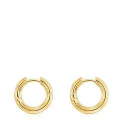 18kt gold plating over silver Hoop earrings TOUS 1950