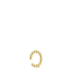 18kt gold plating over silver bear Earcuff Gloss