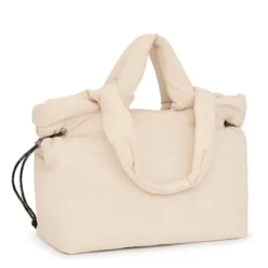Large beige Tote bag TOUS Carol Soft