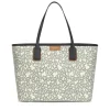 Large black and beige Kaos Mini Tote bag with toiletry bag