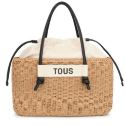 Large black Tote bag Scoubidou