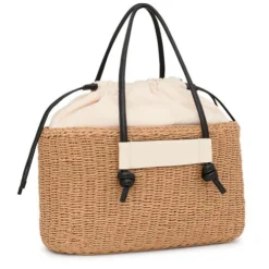 Large black Tote bag Scoubidou