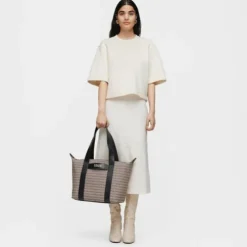 Large dark gray Tote bag TOUS MANIFESTO