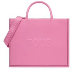 Large dark pink Amaya Shopping bag TOUS Brenda