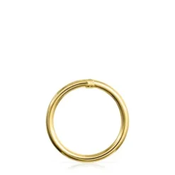 Large Gold Hold Ring