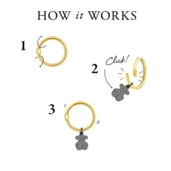 Large Gold Hold Ring