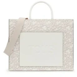 Large light gray Amaya Shopping bag Kaos Mini Evolution New