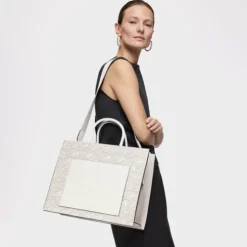 Large light gray Amaya Shopping bag Kaos Mini Evolution New