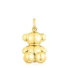 Large silver vermeil Bold Bear pendant