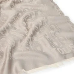 Large square taupe Scarf TOUS MANIFESTO