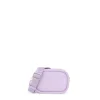 Lilac-colored leather Crossbody Reporter bag TOUS Miranda