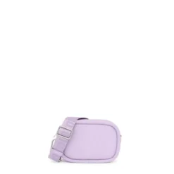 Lilac-colored leather Crossbody Reporter bag TOUS Miranda
