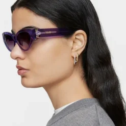 Lilac-colored Sunglasses TOUS Cat Eye