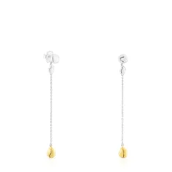 Long two-tone TOUS Joy Bits earrings