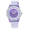 Mauve Analogue watch Vibrant Sun