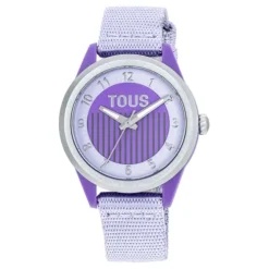 Mauve Analogue watch Vibrant Sun
