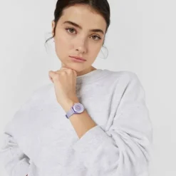 Mauve Analogue watch Vibrant Sun