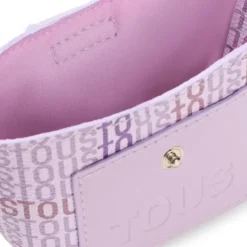 Mauve TOUS Cecilia Mini-pendant with bag inside