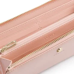 Medium antique pink Dorp wallet
