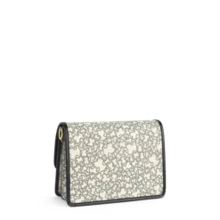 Medium beige and black Audree Kaos Mini Crossbody bag