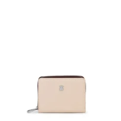 Medium beige and brown New Dubai Change purse