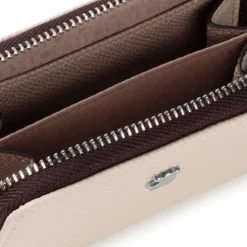 Medium beige and brown New Dubai Change purse