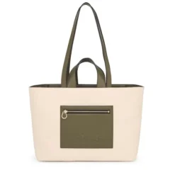 Medium beige and khaki Tote bag TOUS Nanda