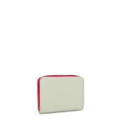 Medium beige and mint New Dubai Change purse