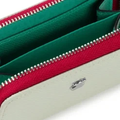 Medium beige and mint New Dubai Change purse