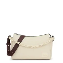 Medium beige Crossbody bag TOUS Amanda