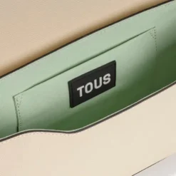 Medium beige Crossbody bag TOUS La Rue New