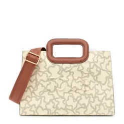 Medium beige Kaos Icon Amaya Shopping bag