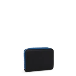 Medium black and blue New Dubai Change purse