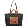 Medium black and brown Tote bag TOUS Nanda