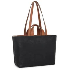 Medium black and brown Tote bag TOUS Nanda